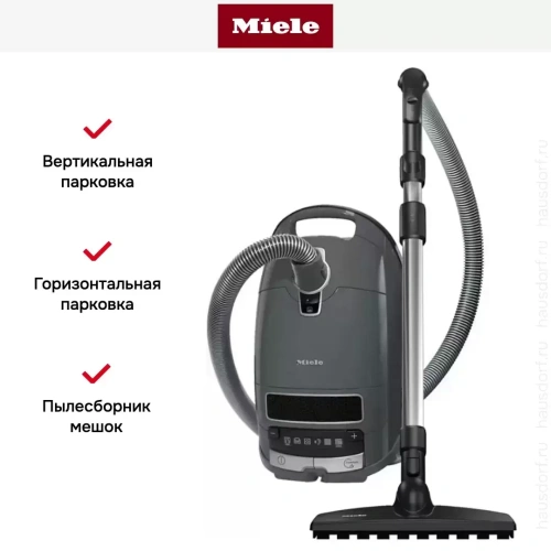 Пылесос Miele SGDF3 Complete C3 Active Parquet GRGR графит фото 8