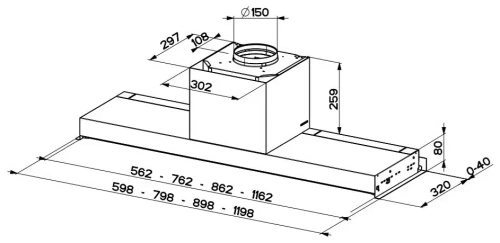 Встраиваемая вытяжка Faber IN-NOVA PREMIUM X A90 фото 5