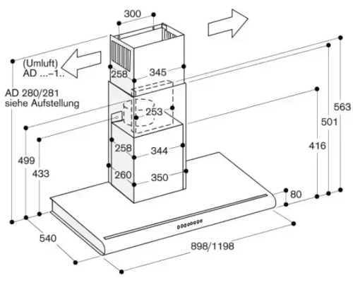 Вытяжка Gaggenau AW 280-190 фото 5