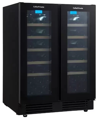 Встраиваемый под столешницу винный шкаф CellarPrivate CP042-2TBH фото 4