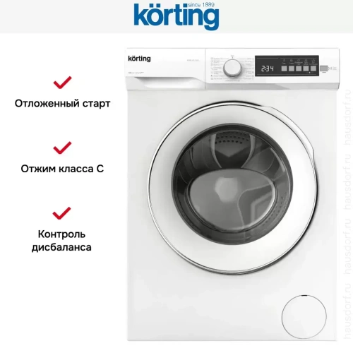 Узкая стиральная машина Korting KWM 42L1065 фото 4