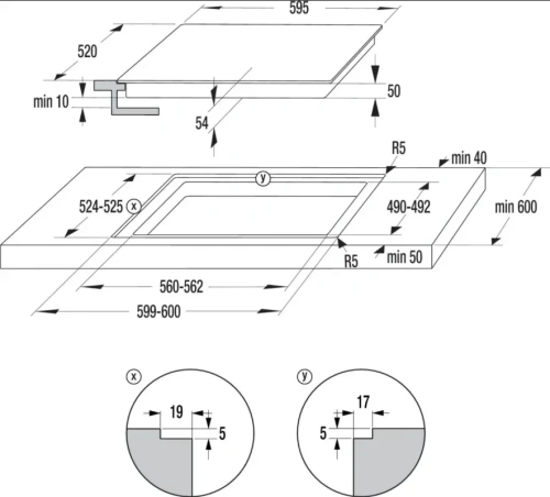 Индукционная варочная панель Gorenje GI6443BSCWF фото 4