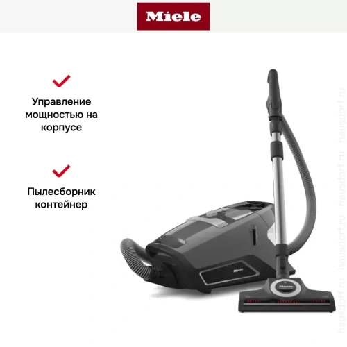 Пылесос Miele SKCF5 Blizzard CX1 Cat&Dog Flex PowerLine Graphite grey фото 9