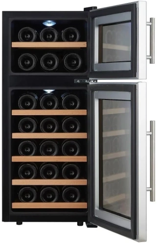 Винный шкаф Cavanova CV021-2TNS фото 7