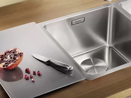 Мойка Blanco ANDANO 340/340-IF нержавеющая сталь полированная фото 3