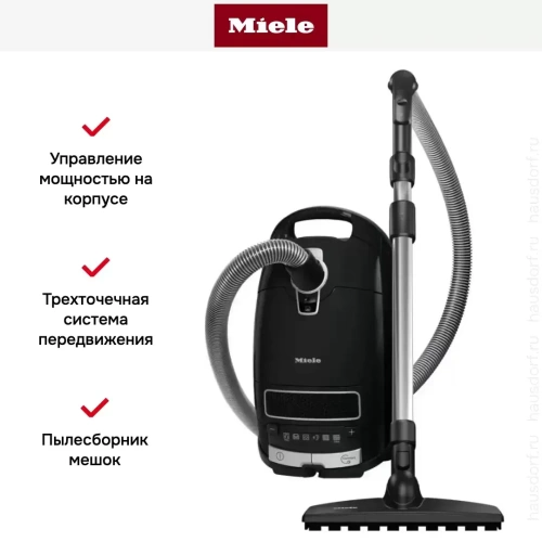 Пылесос Miele SGSF5 Complete C3 Parquet XL PowerLine черный фото 8