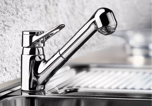 Смеситель Blanco Orion-S матовый хром фото 3
