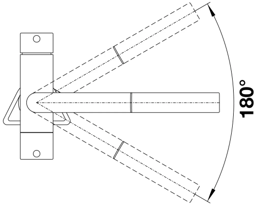 Смеситель Blanco FONTAS-S II 525199 нержавеющая сталь фото 10
