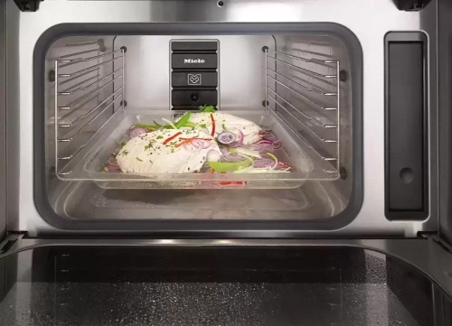 Пароварка с СВЧ Miele DGM6800 CLST фото 3