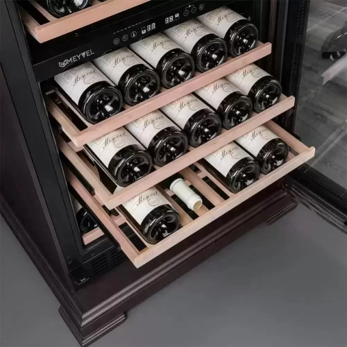Винный шкаф Meyvel MV77PRO-KBT2 (Тёмный шоколад) фото 14