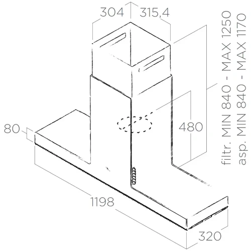 Вытяжка ELICA HAIKU ISLAND BL/A/120 фото 7