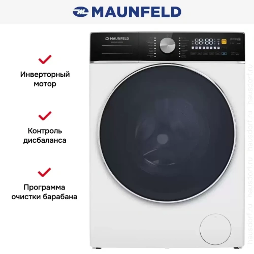 Стиральная машина с сушкой Maunfeld MFWD14106WH03 фото 25
