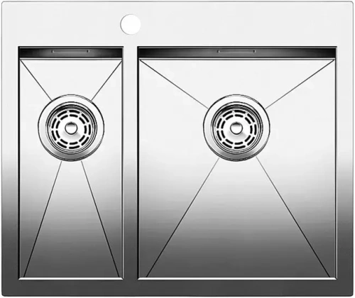 Мойка Blanco Zerox 340/180-IF/A нержавеющая сталь