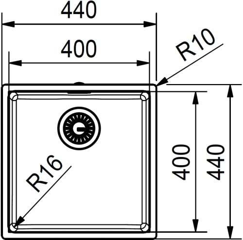 Мойка Franke FEX 110-40 сталь фото 5