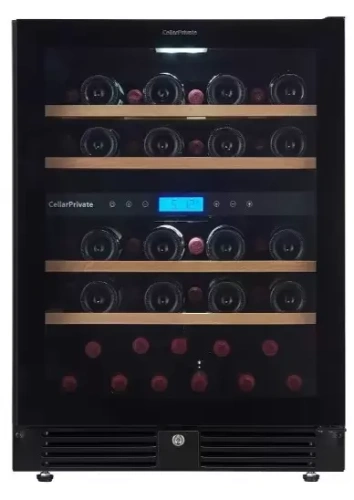 Встраиваемый под столешницу винный шкаф CellarPrivate CP043-2TBH фото 4
