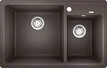 Мойка BLANCO LEGRA 8 SIlgranit кофе, чаша слева