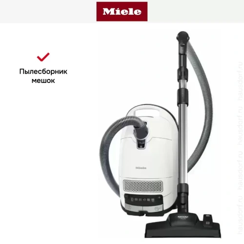 Пылесос Miele Complete C3 Silence EcoLine SGSK5 белый фото 8