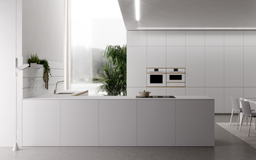 Индукционная варочная панель с вытяжкой KMI 8590.0 SR золотой Куперсбуш / Kuppersbusch фото 6