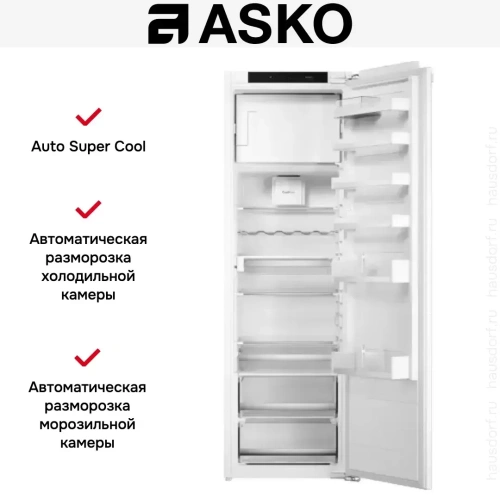 Встраиваемый холодильник Asko RFB31831EI фото 10