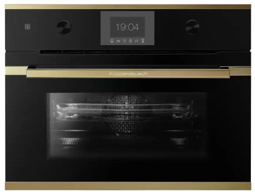 Компактный духовой шкаф с микроволнами Kuppersbusch CBM 6350.0 S4 Gold