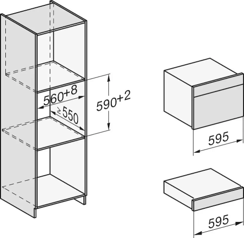 Встраиваемый подогреватель Miele ESW 7010 Pearlbeige фото 5