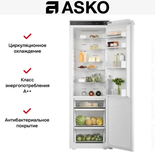 Встраиваемый холодильник Asko RBR276DND1 фото 7