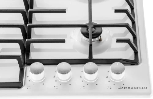 Газовая варочная панель MAUNFELD EGHE.64.6CW/G фото 4