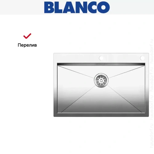 Мойка Blanco Zerox 700-IF/A нержавеющая сталь фото 8