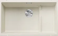 Мойка BLANCO SUBLINE 700-U Level Silgranit мягкий белый