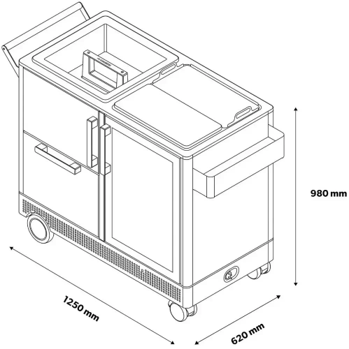 Мобильный бар Dometic MoBar 550 S фото 14