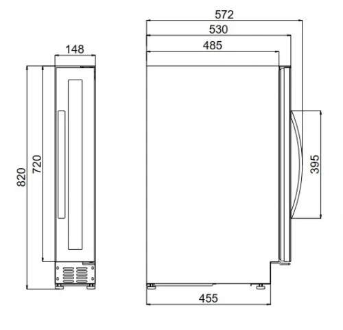Винный шкаф Dometic E7FG Elegance фото 2