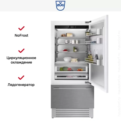 Встраиваемый холодильник V-ZUG CombiCooler V6000 Supreme CCO6T-51096 R фото 5