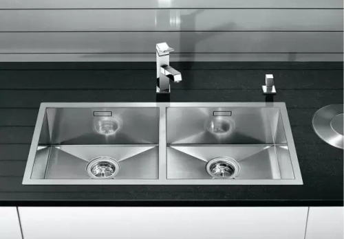 Мойка Blanco Zerox 400/400-IF/N нержавеющая сталь фото 2