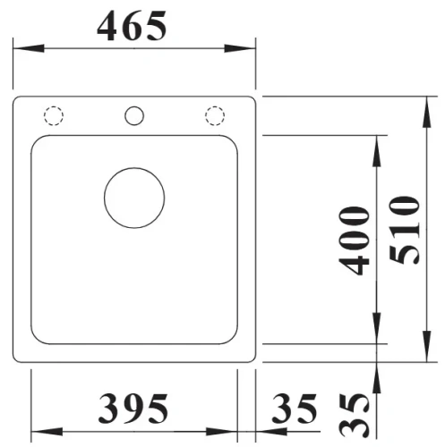 Мойка BLANCO NAYA 45 Silgranit темная скала фото 3