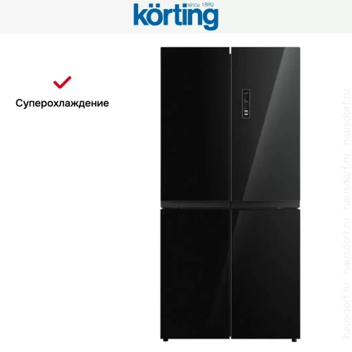 Четырехдверный холодильник Korting KNFM 81787 GN фото 7