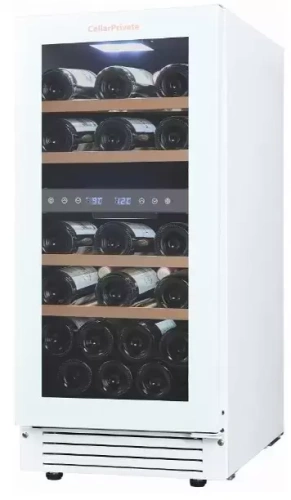 Встраиваемый под столешницу винный шкаф CellarPrivate CP027-2TWH фото 5