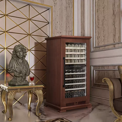 Винный шкаф Meyvel MV99PRO-KBT2 (Итальянский орех) фото 2