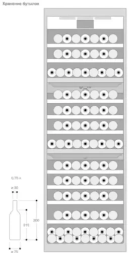 Полновстраиваемый винный шкаф Gaggenau RW466304 фото 3