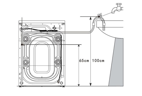 Отдельностоящая стиральная машина Korting KWM 60DM1201 фото 2