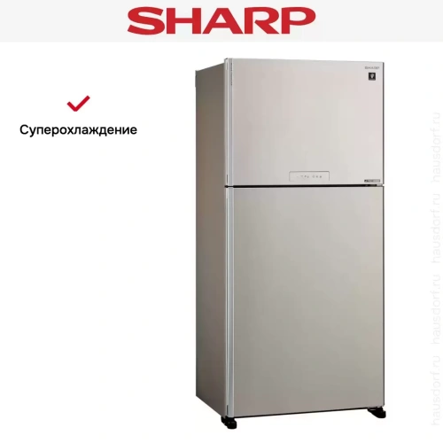 Двухкамерный холодильник Sharp SJXG60PMBE фото 4