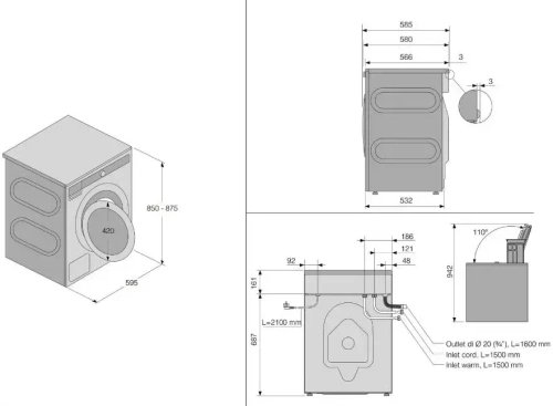 Стиральная машина Asko W4086C.W/3 фото 12