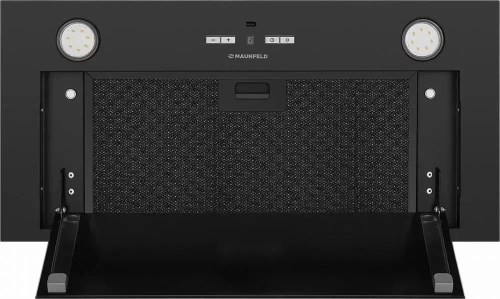Встраиваемая кухонная вытяжка MAUNFELD Fantasy 1000ST 60 черное стекло фото 5