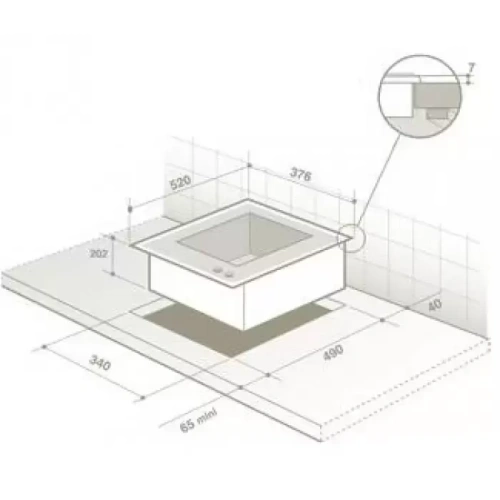 Модульная система De Dietrich DTE 1158 X фото 3