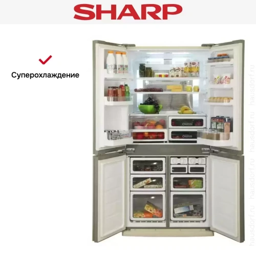 Многокамерный холодильник Sharp SJEX98FBE фото 5
