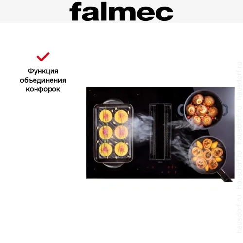 Варочная панель Falmec ZERO 76 VETRO NERO фото 7