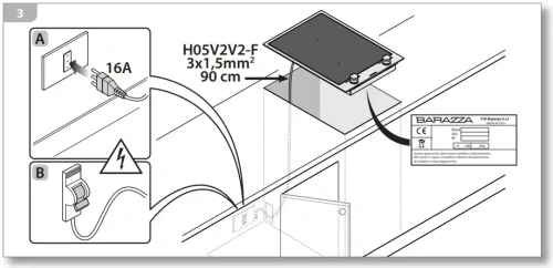 Индукционная варочная панель Barazza 1PBF3ID фото 7