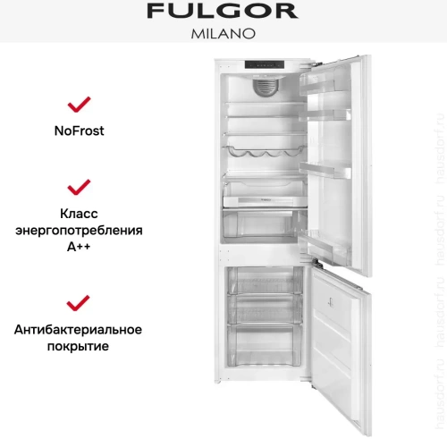 Встраиваемый холодильник Fulgor Milano FBCD 352 NF ED фото 4