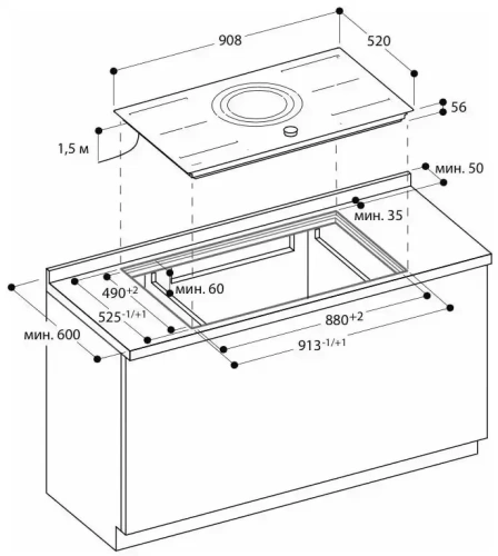Индукционная варочная панель Gaggenau CI292101 фото 2