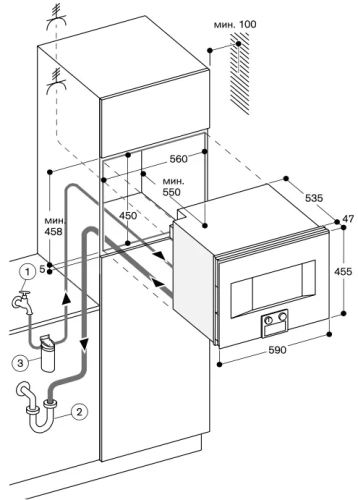 Духовой шкаф-пароварка Gaggenau BS 475-111 фото 2