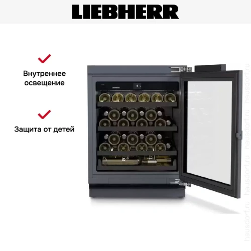 Встраиваемый винный шкаф Liebherr UWpri 3661 Vinidor Selection фото 8